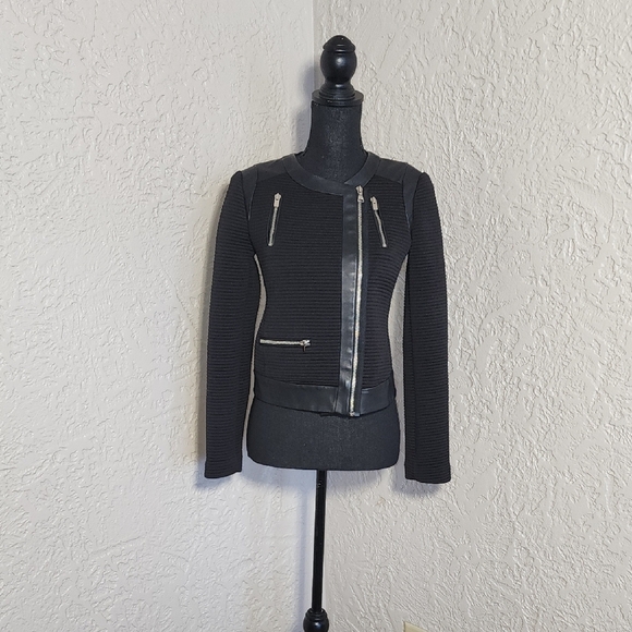 Exoress Womans Biker Jacket - Picture 1 of 7